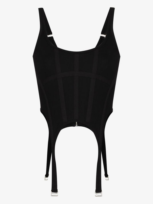 Panelled Corset Top