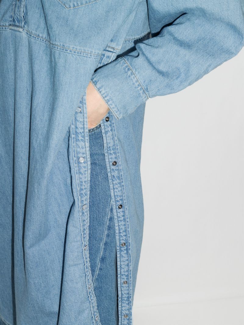 X Levi's Oversized Denim Midi Dress