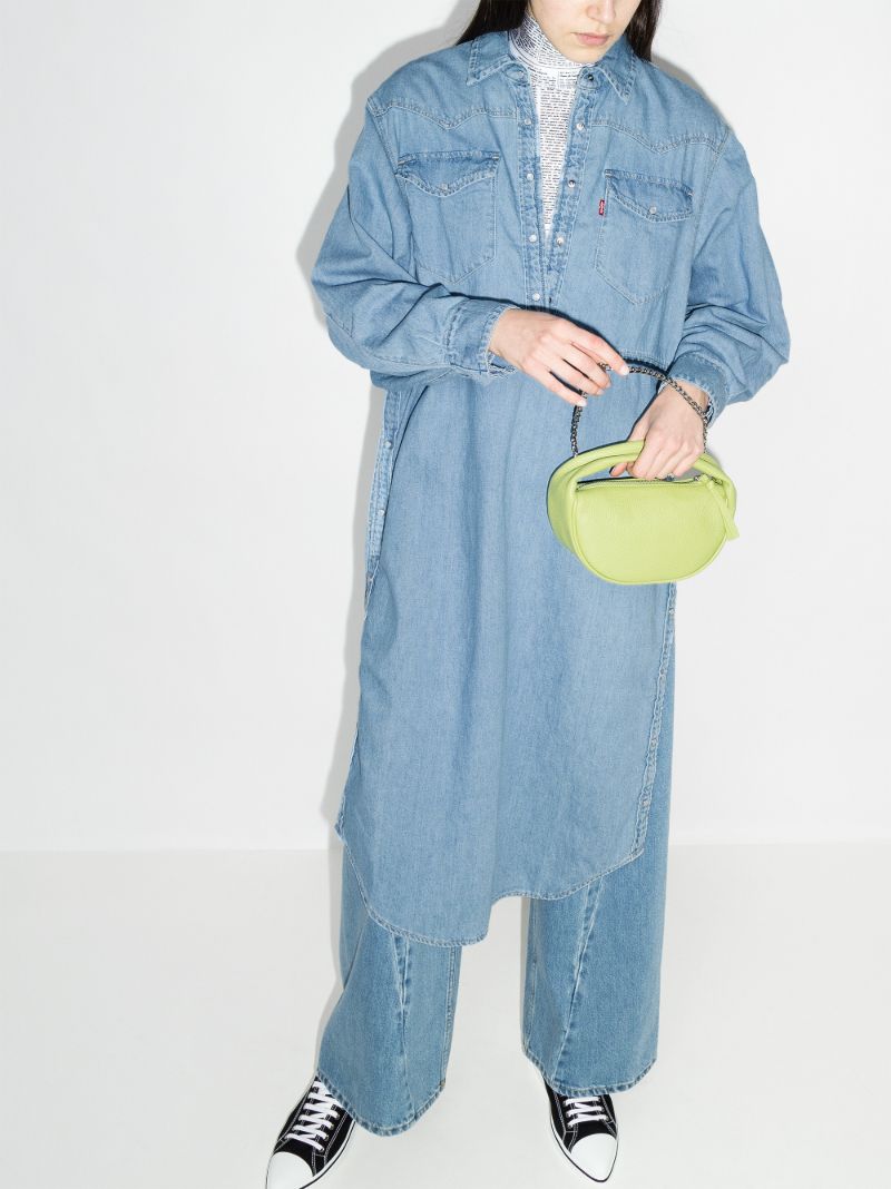 X Levi's Oversized Denim Midi Dress