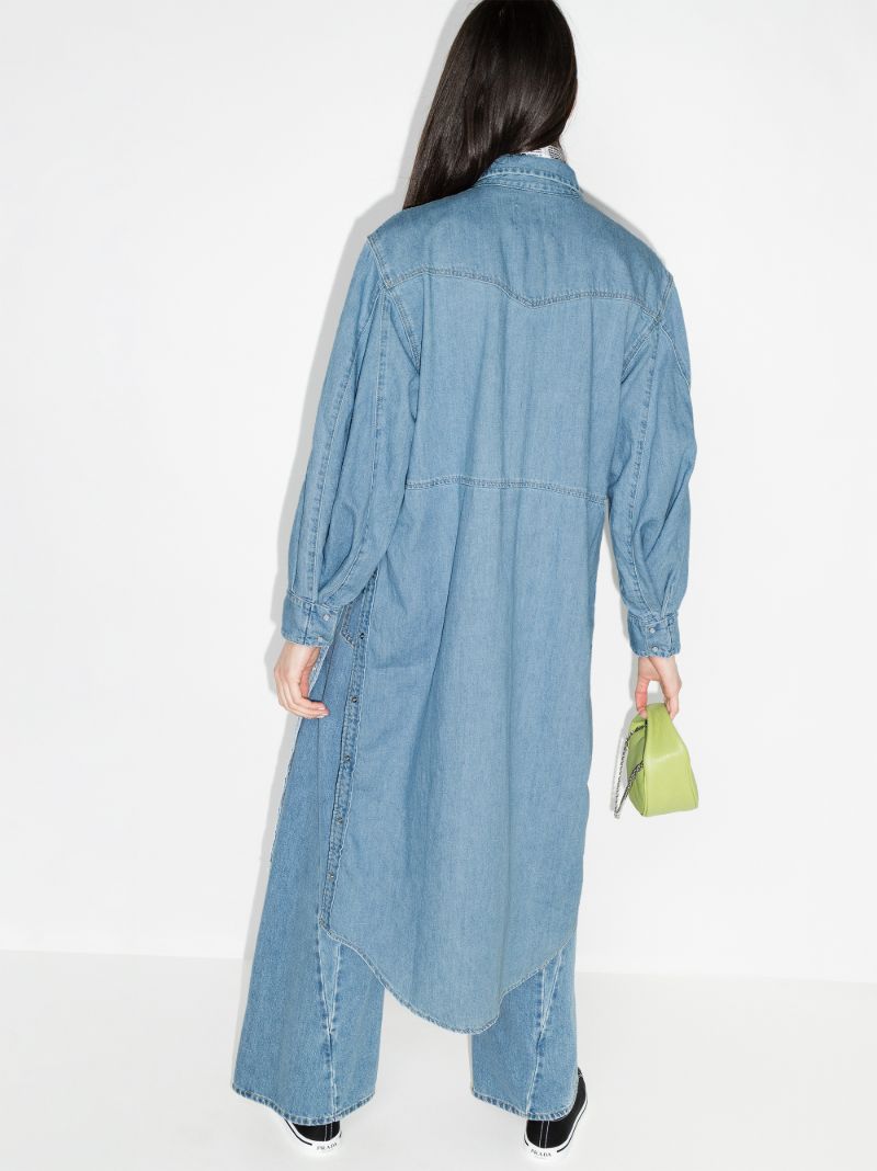 X Levi's Oversized Denim Midi Dress