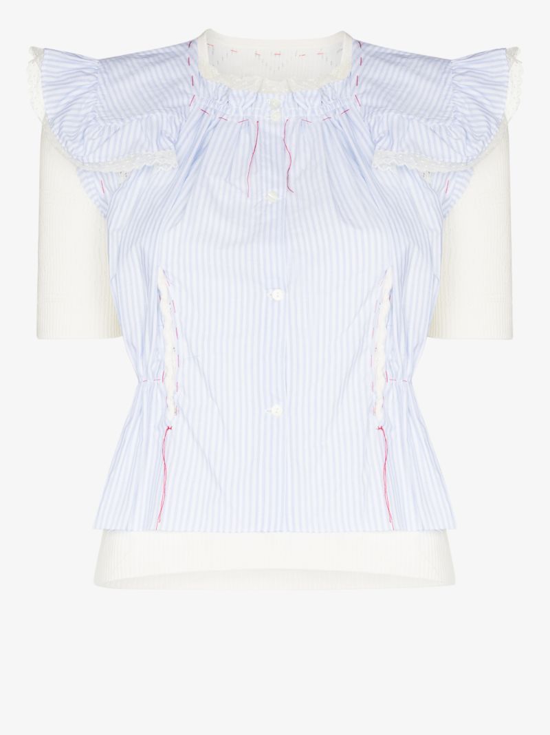 Spliced Knit Top