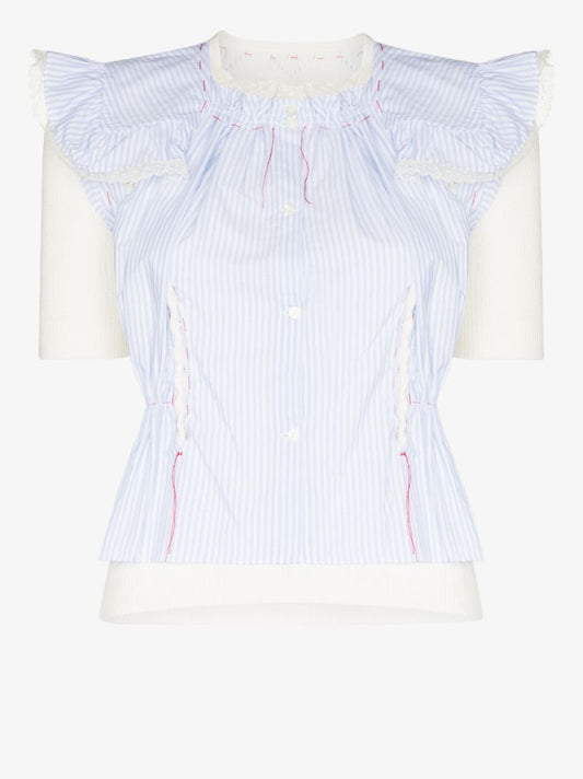 Spliced Knit Top