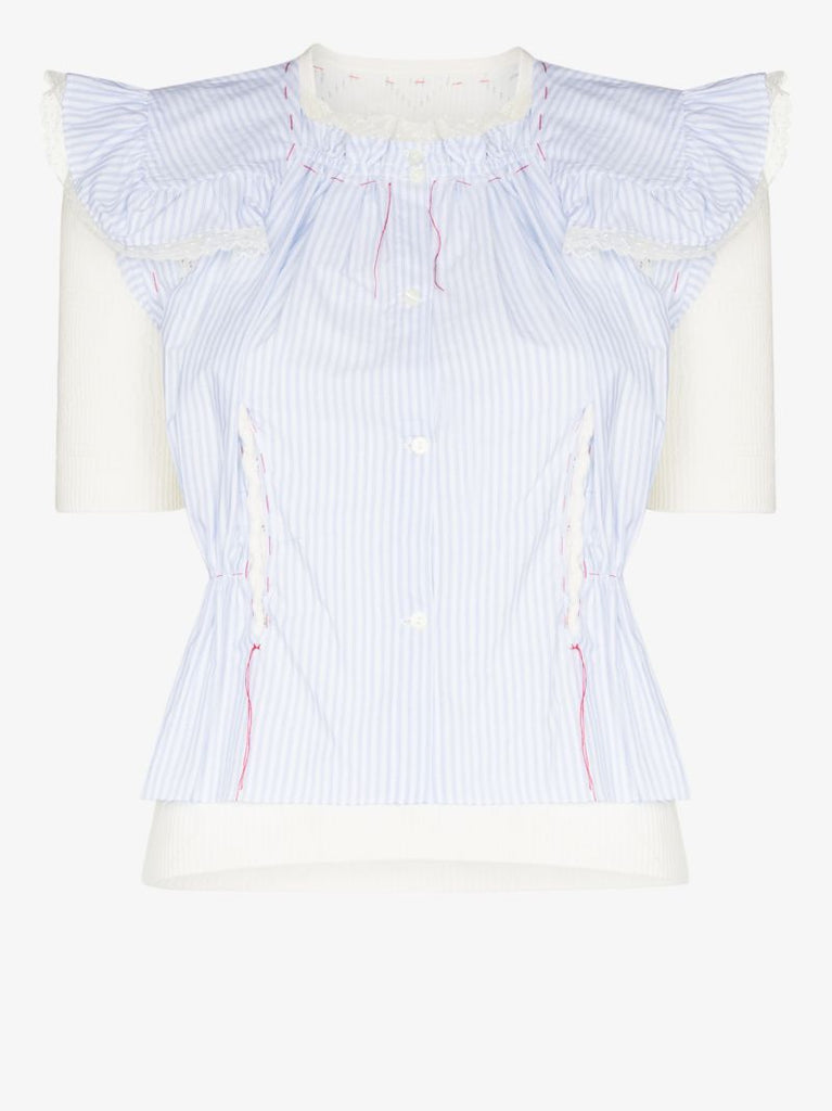 Spliced Knit Top