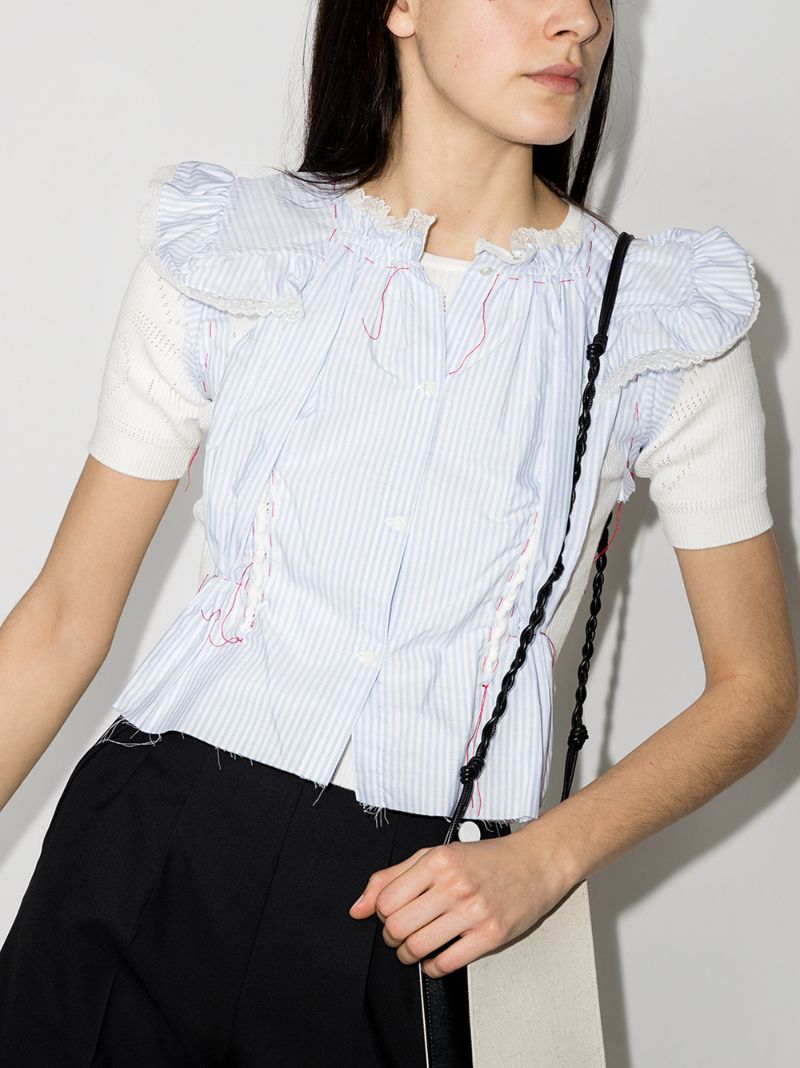 Spliced Knit Top