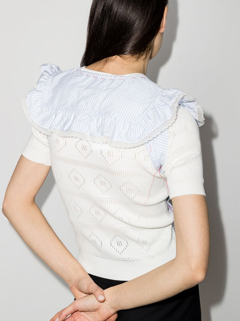 Spliced Knit Top