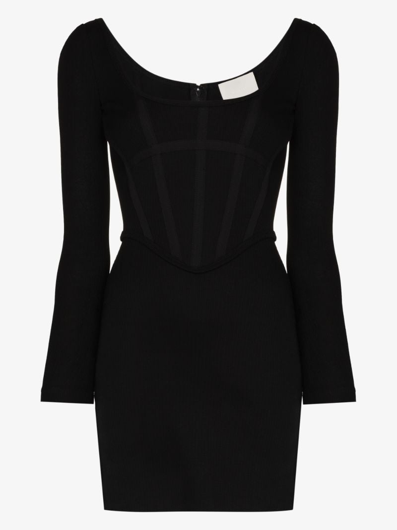 Rib Corset Mini Dress
