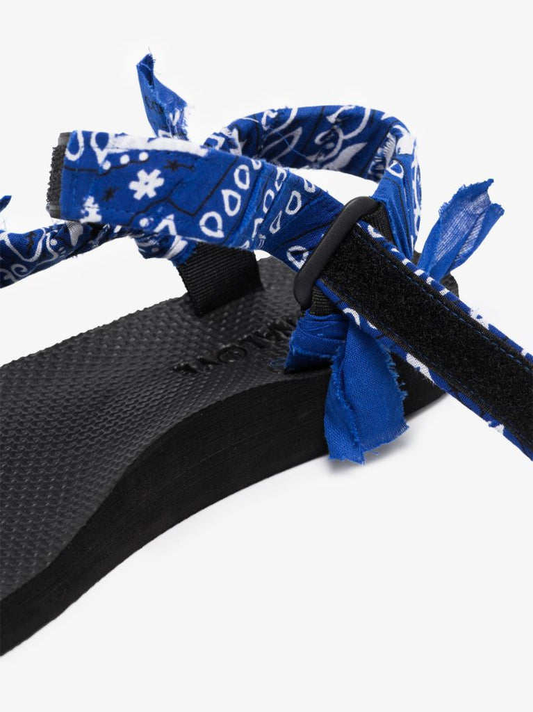 Blue Trekky Bandana Sandals