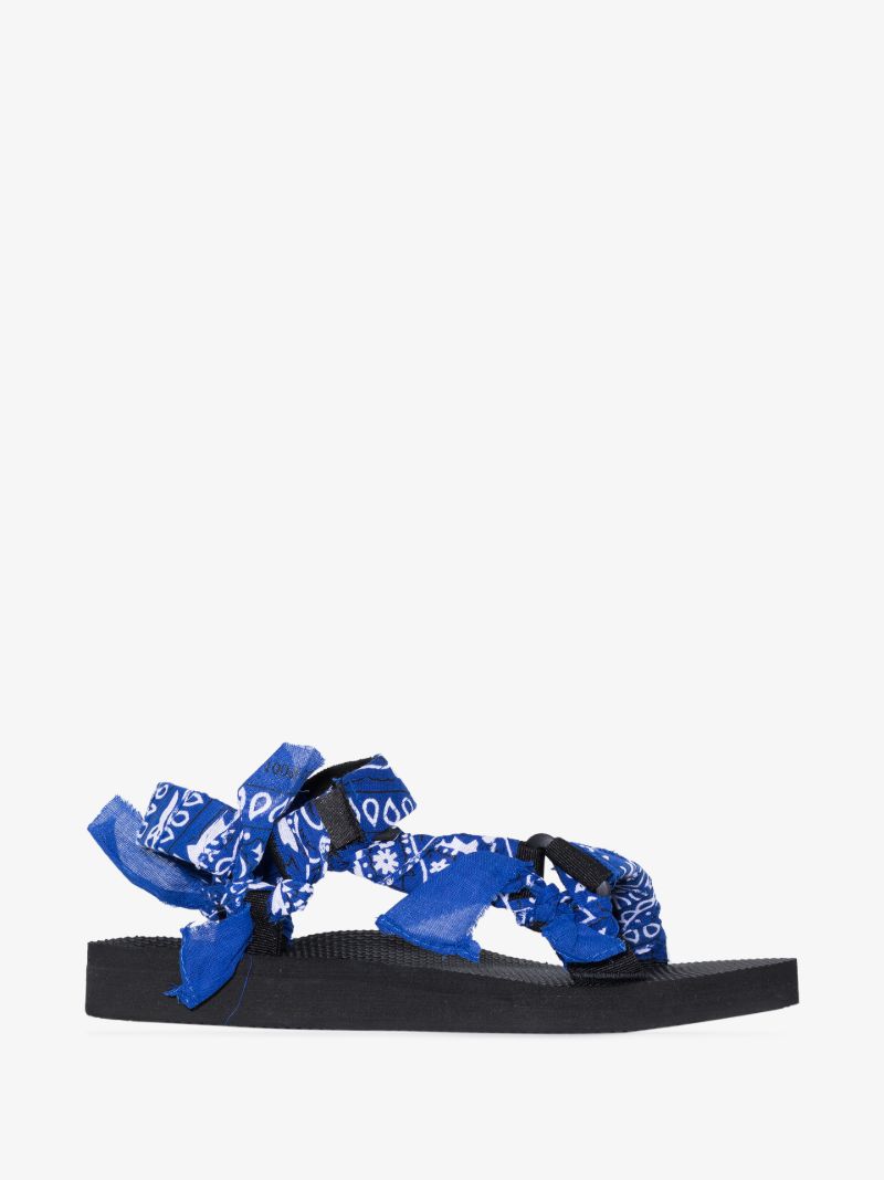 Blue Trekky Bandana Sandals