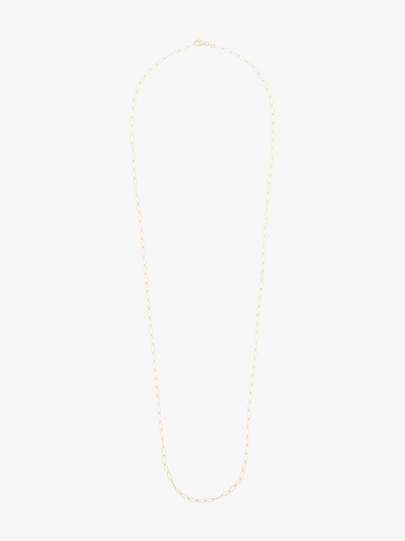 14k Yellow Gold Oval Chain Necklace