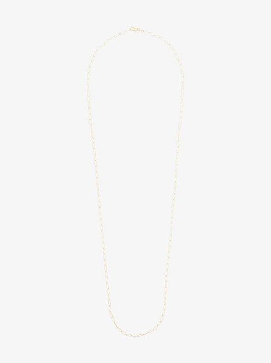 14k Yellow Gold Oval Chain Necklace