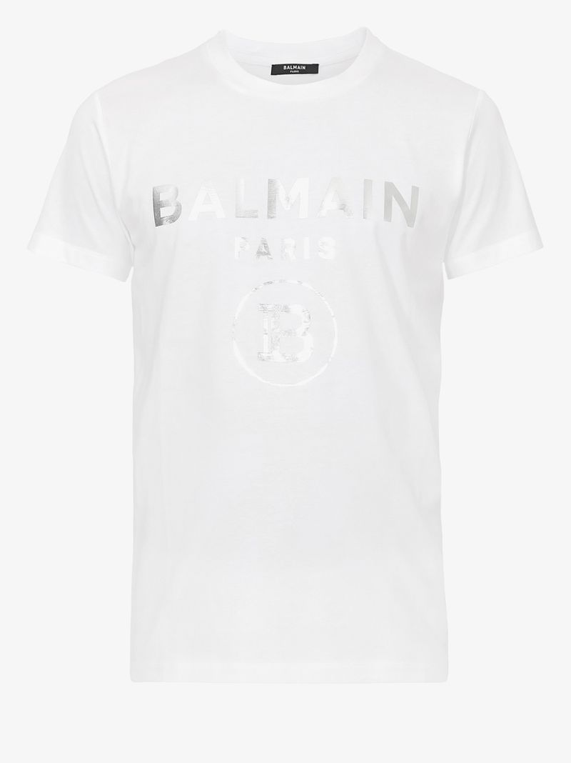 Foil Logo Cotton T-shirt