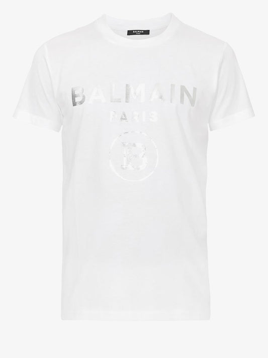Foil Logo Cotton T-shirt