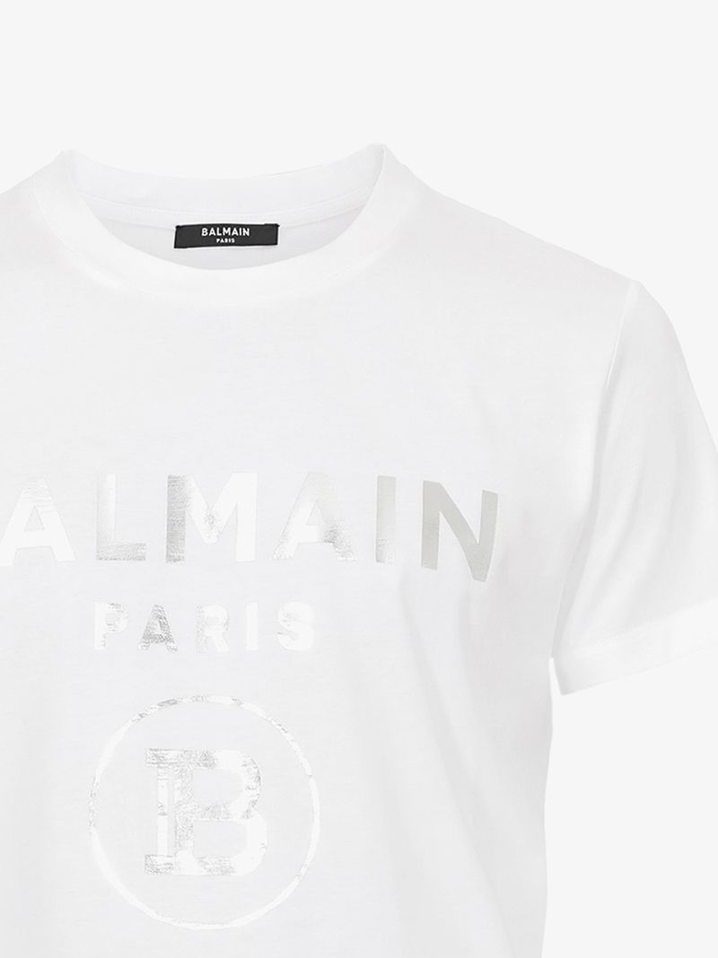 Foil Logo Cotton T-shirt