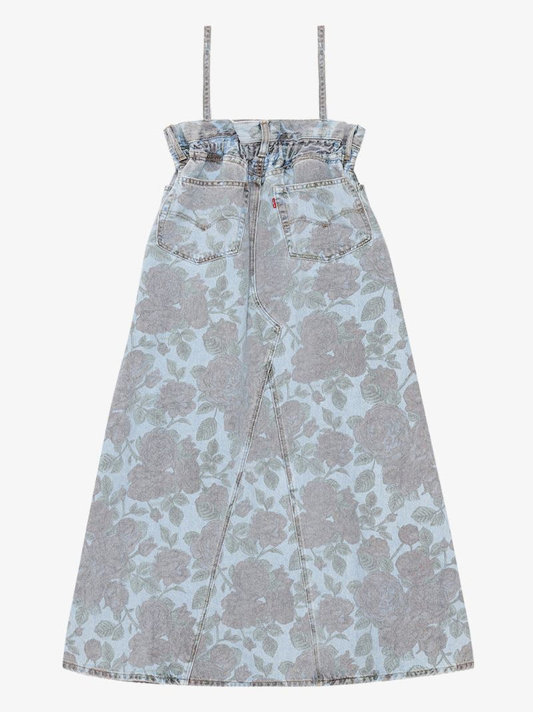 X Levi's Floral Denim Dress