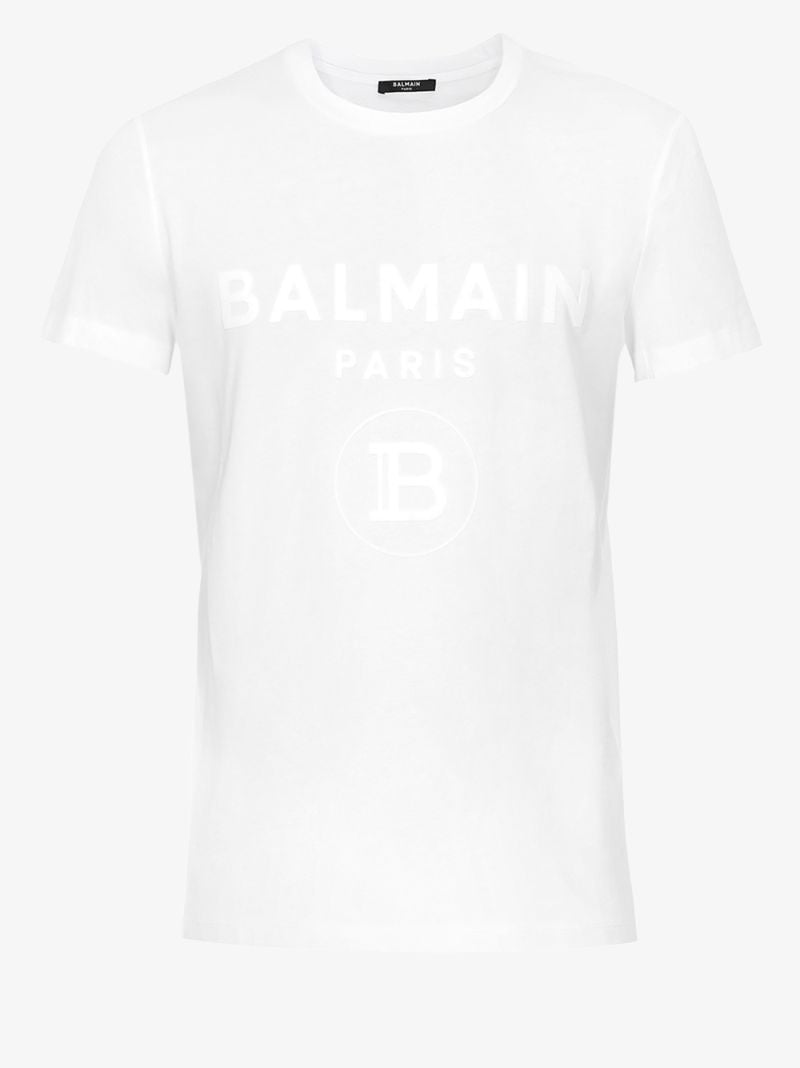 Paris Logo Cotton T-shirt