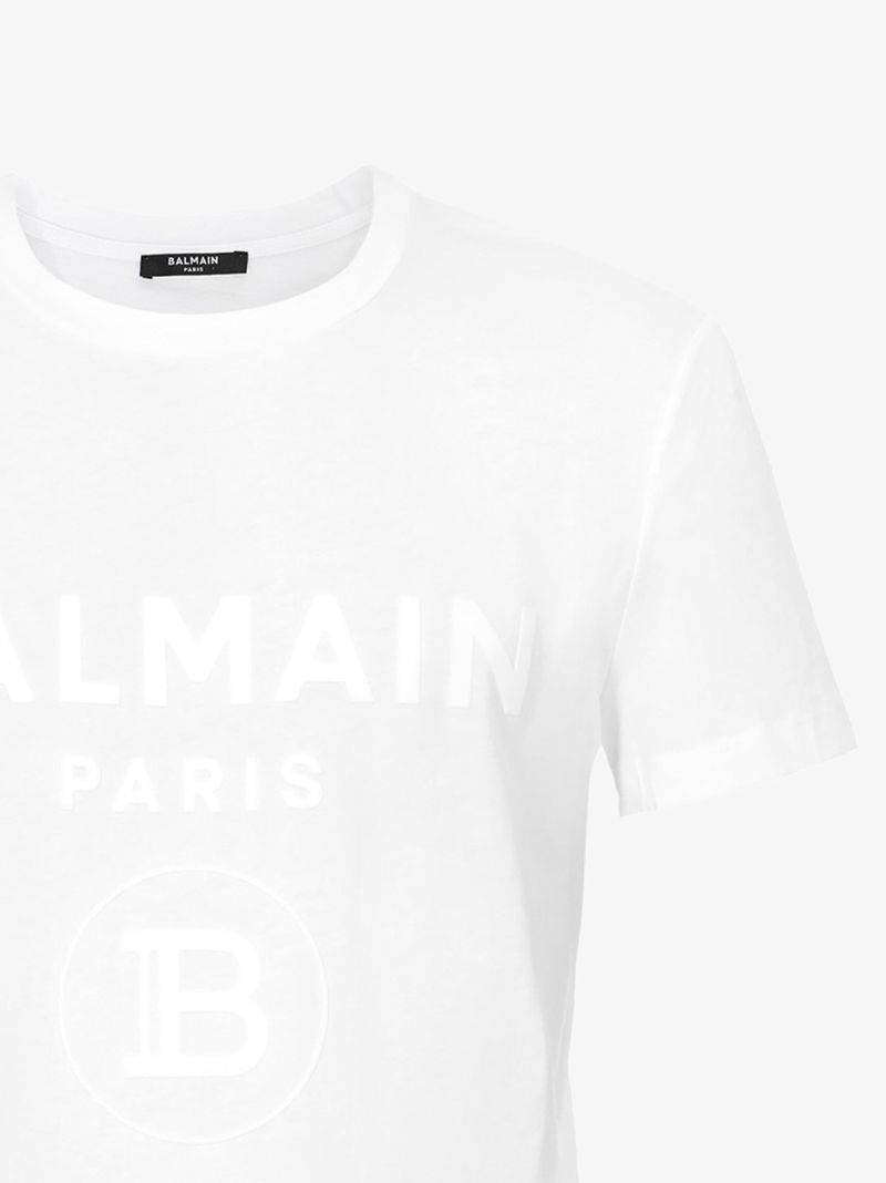 Paris Logo Cotton T-shirt