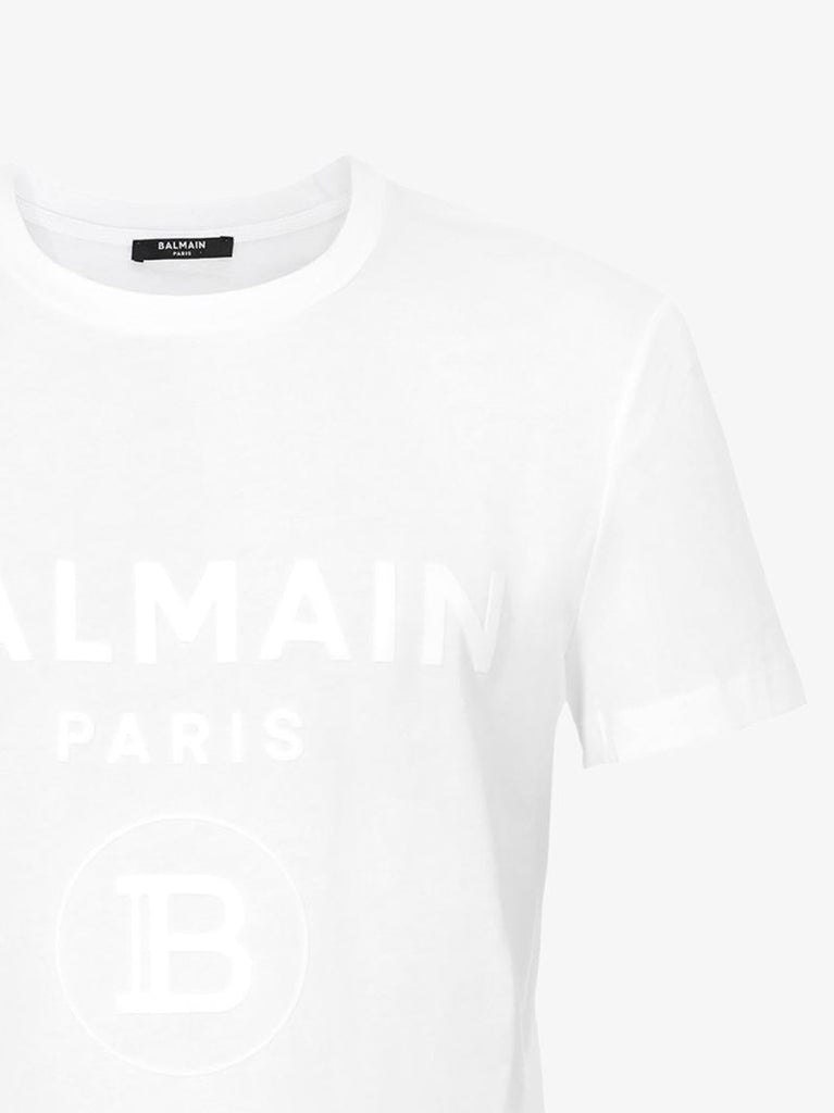 Paris Logo Cotton T-shirt