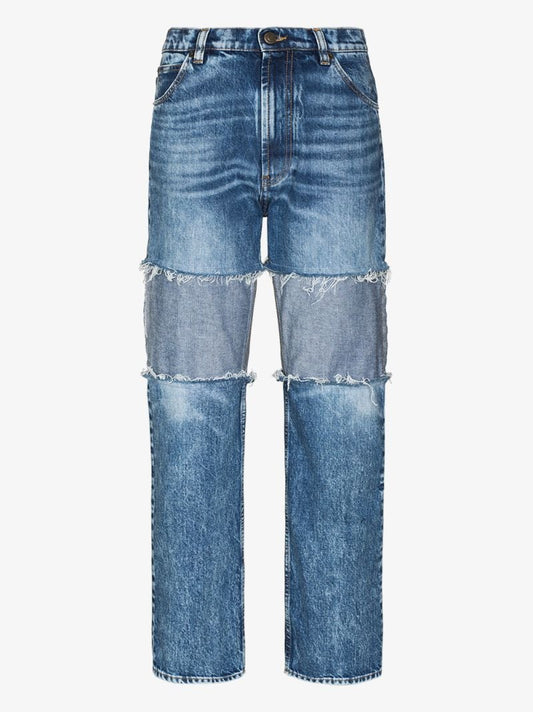 Reverse Panel Boyfriend Jeans