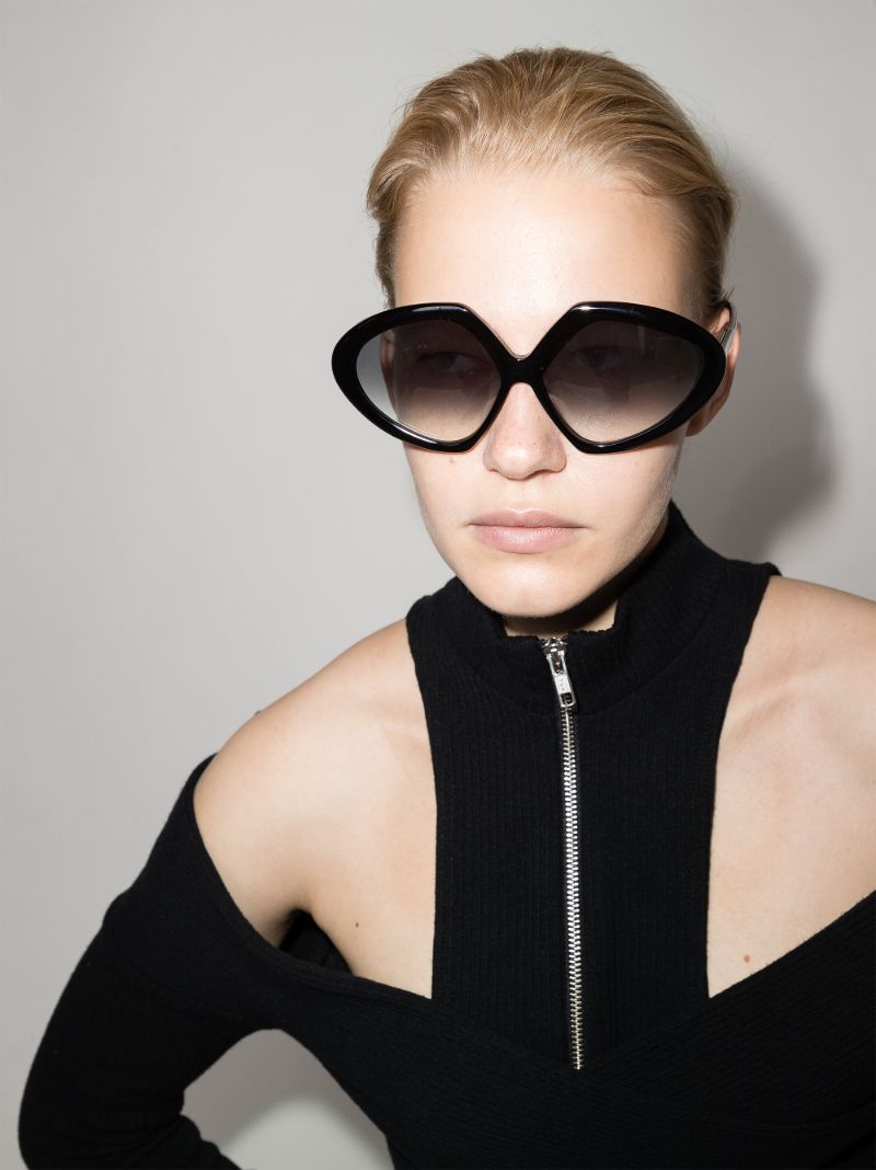 Black Butterfly Frame Sunglasses