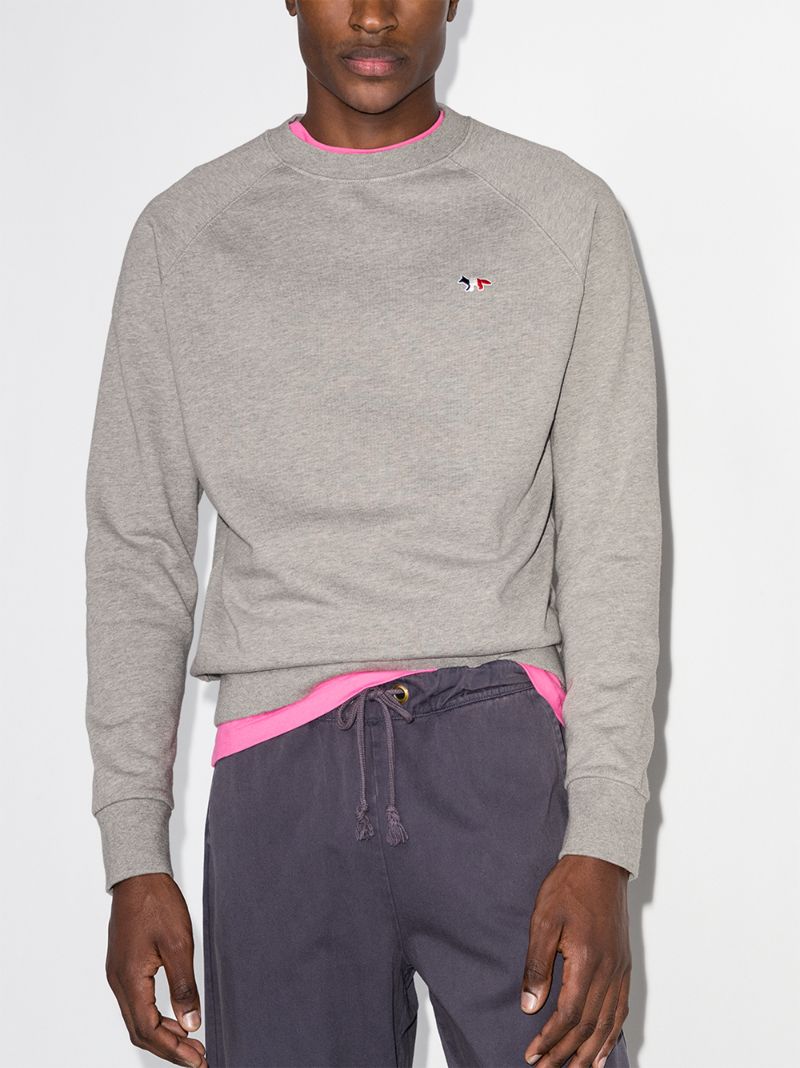 Tricolour Fox Patch Sweatshirt