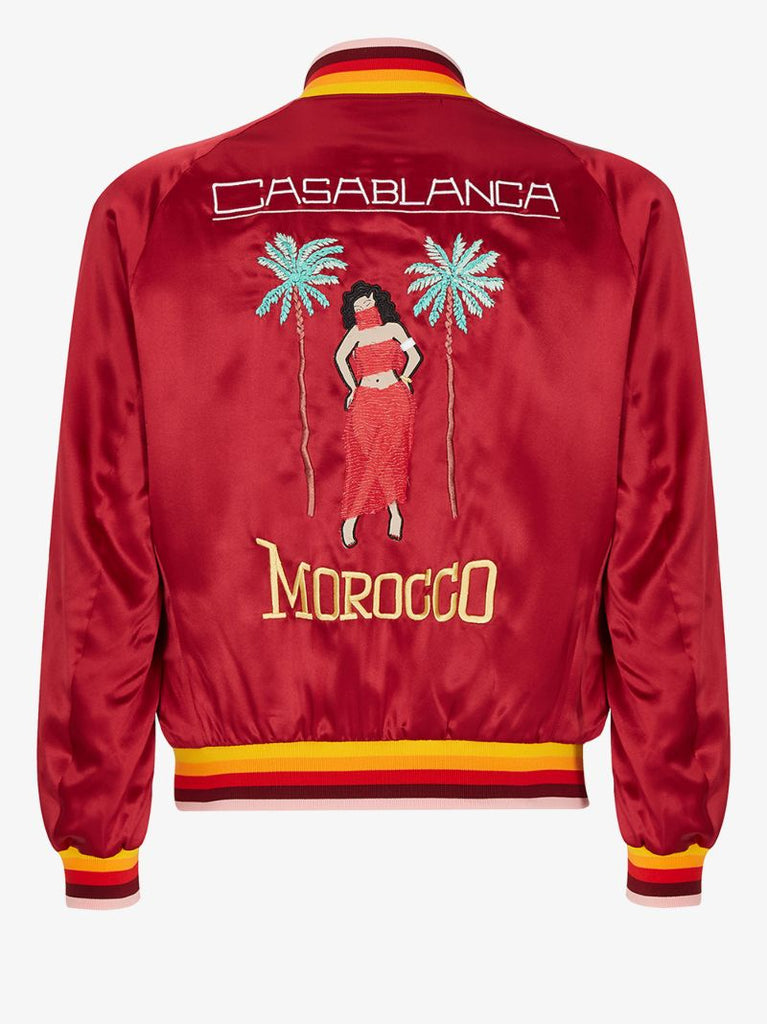 Morocco Embroidered Bomber Jacket