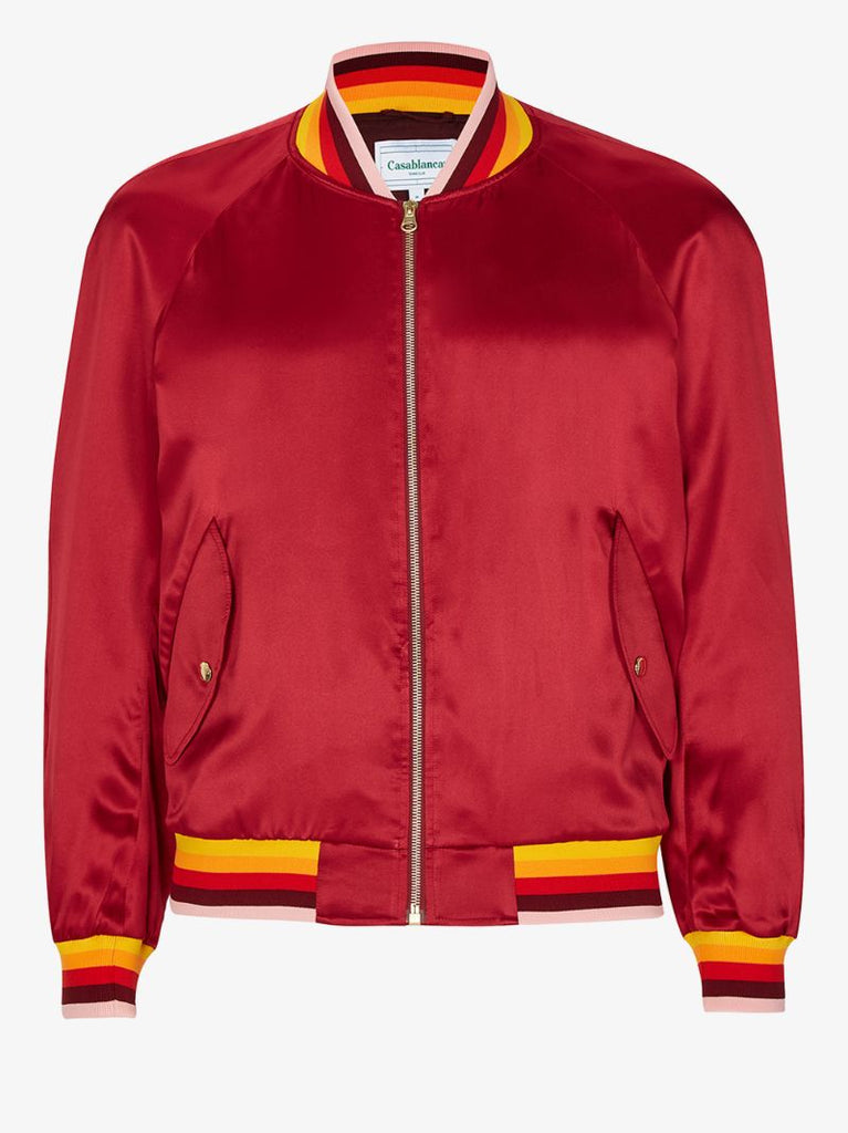 Morocco Embroidered Bomber Jacket