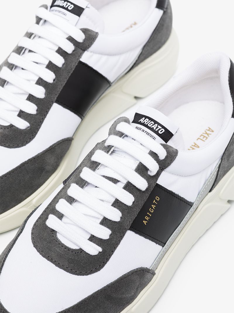 White Genesis Vintage Runner Sneakers
