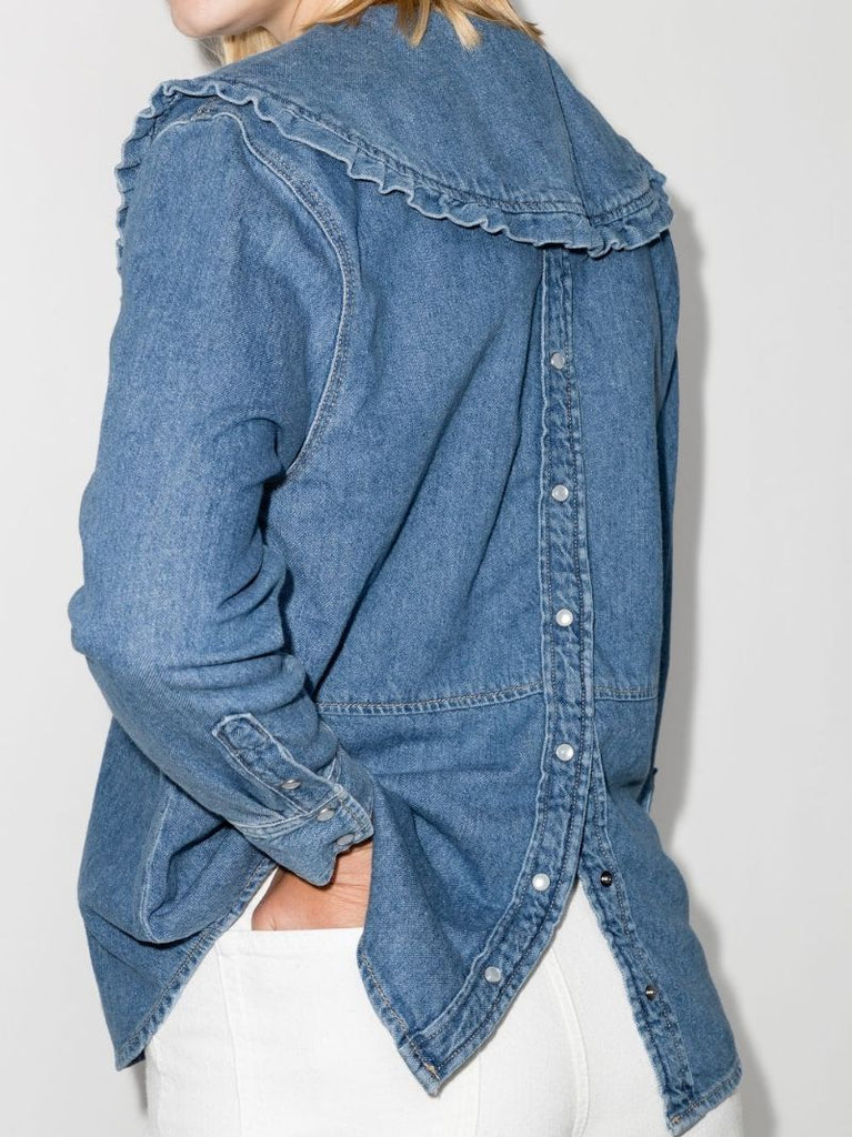 X Levis Denim Blouse