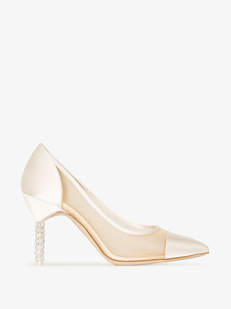 Jasmine 85 Crystal Embellished Pumps