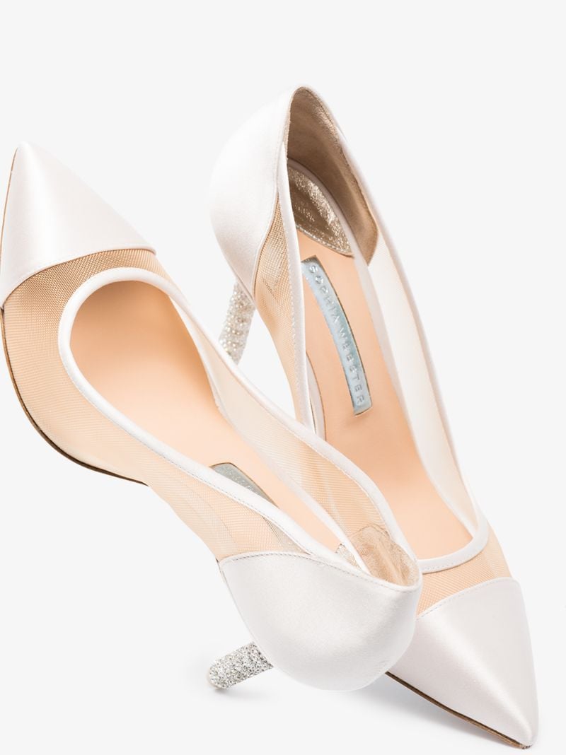 Jasmine 85 Crystal Embellished Pumps