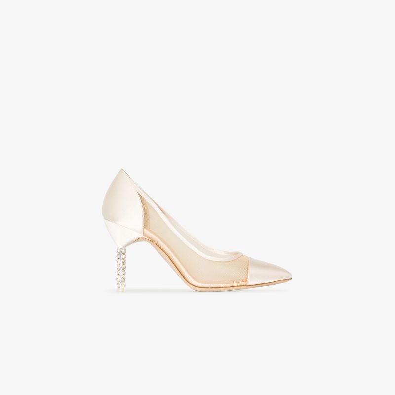 Jasmine 85 Crystal Embellished Pumps