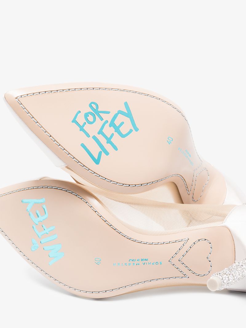 Jasmine 85 Crystal Embellished Pumps