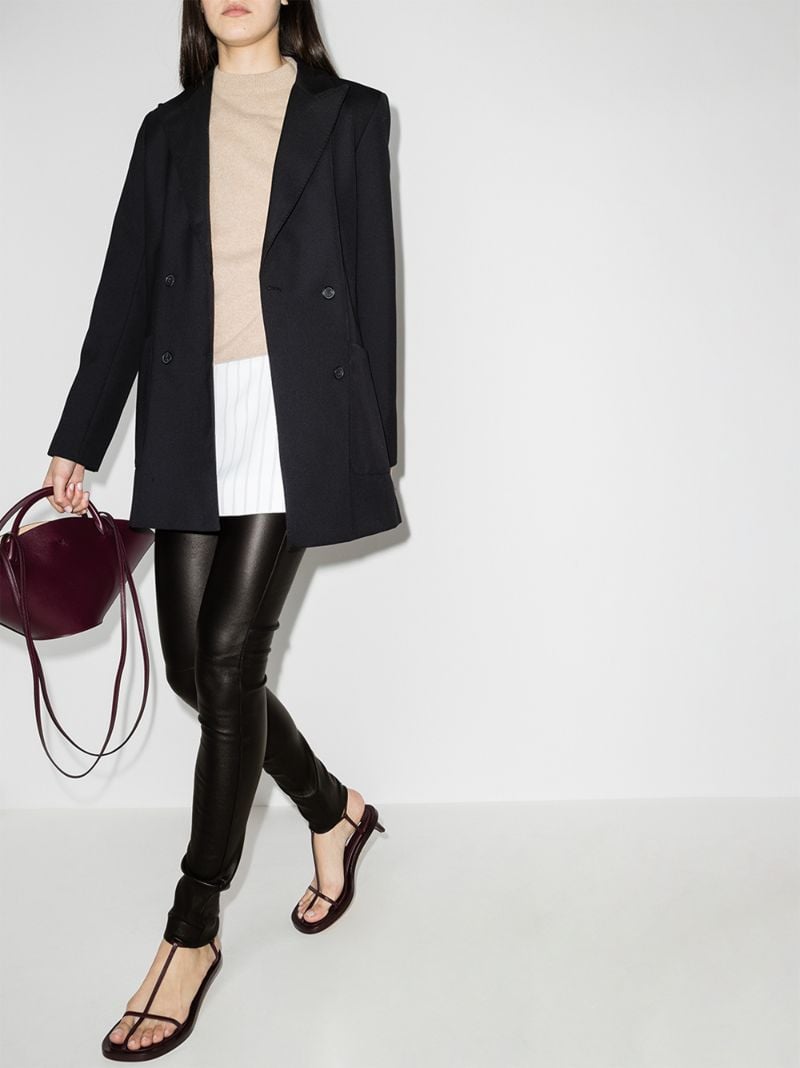 High Waist Leather Leggings