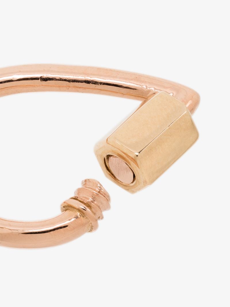 14k Rose and Yellow Gold Baby Drop Lock Charm