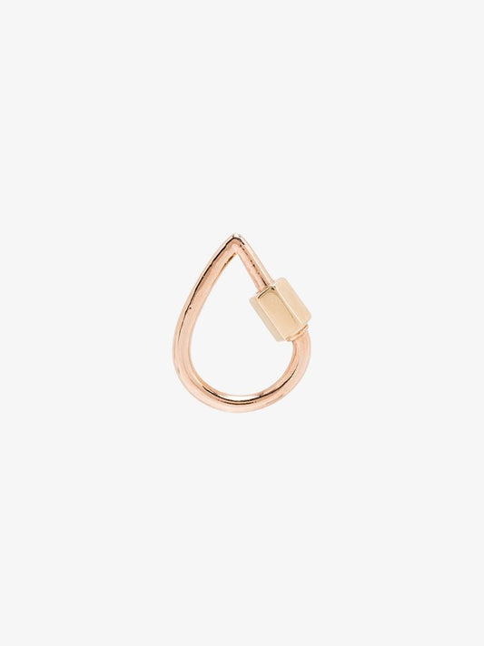 14k Rose and Yellow Gold Baby Drop Lock Charm