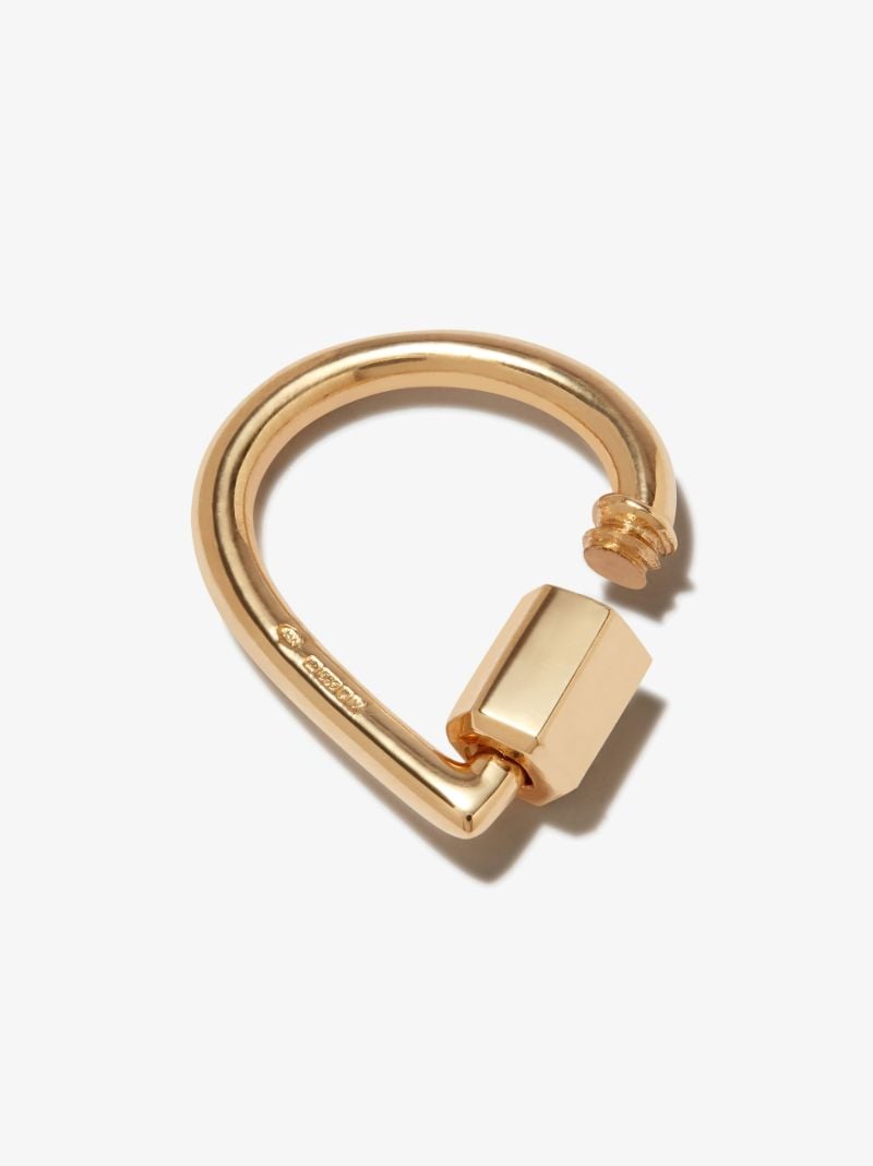14k Yellow Gold Baby Drop Lock Charm