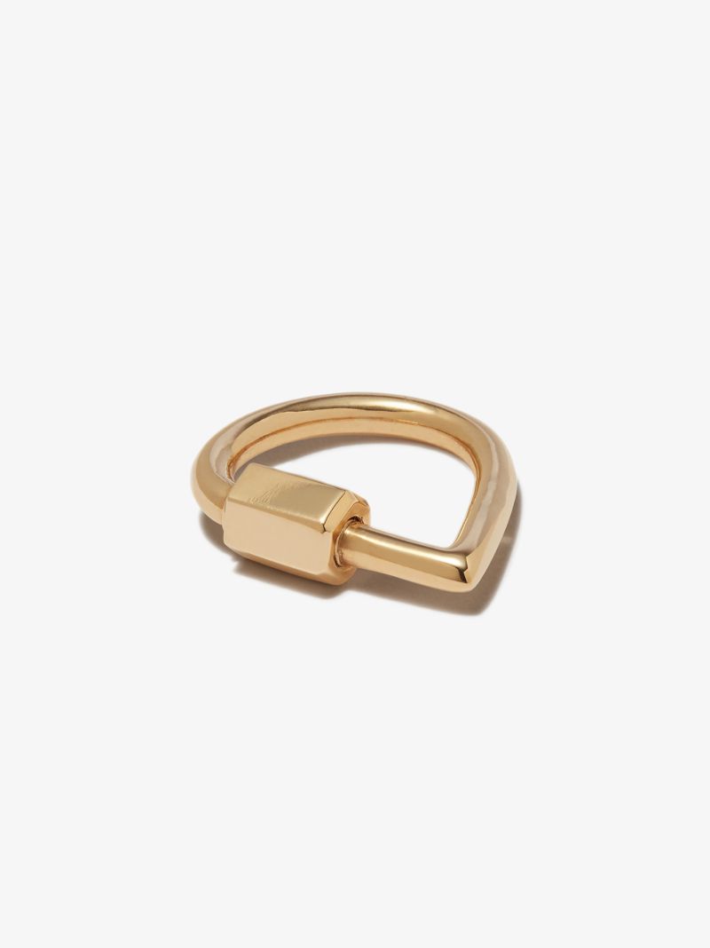 14k Yellow Gold Baby Drop Lock Charm