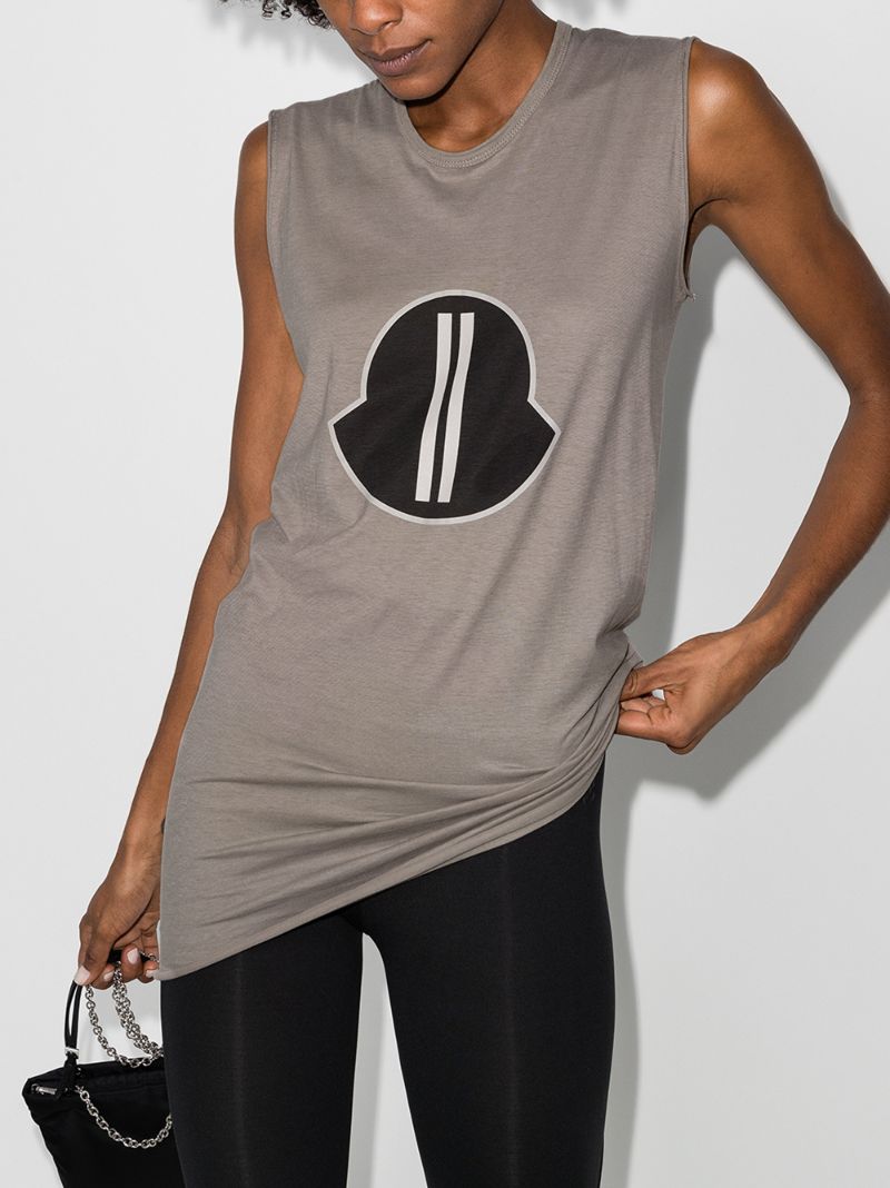 Logo Print Vest Top