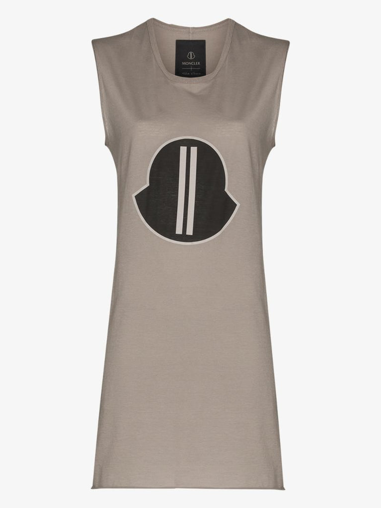 Logo Print Vest Top