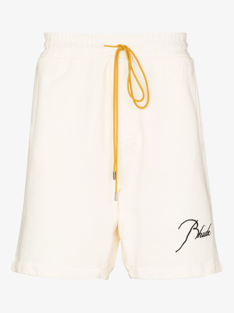 Logo Embroidered Track Shorts