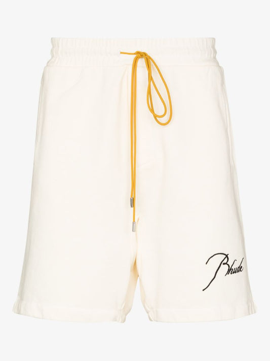 Logo Embroidered Track Shorts