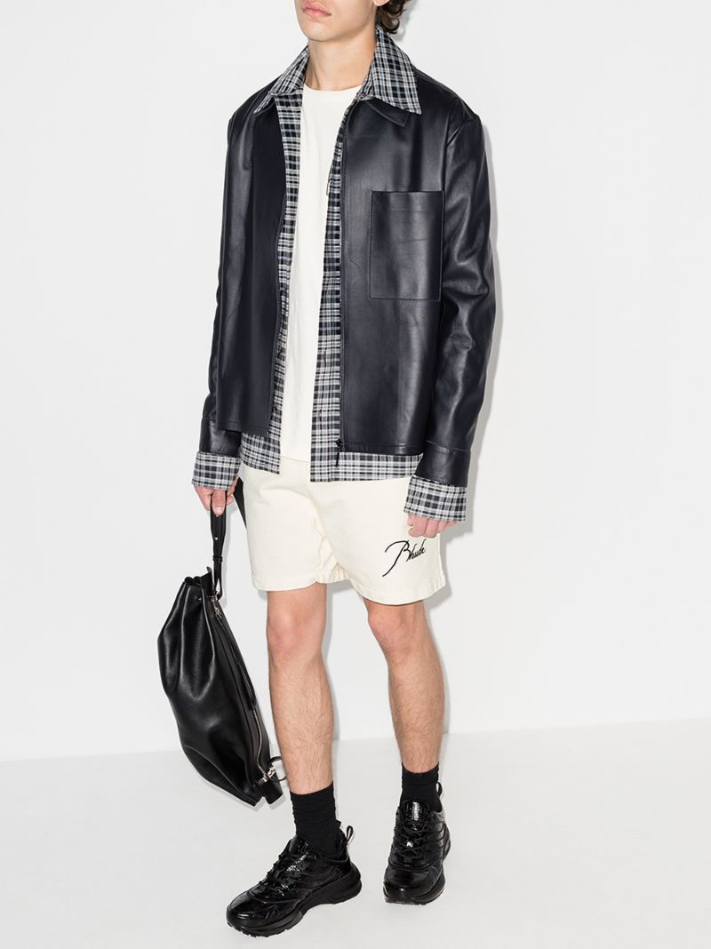 Logo Embroidered Track Shorts