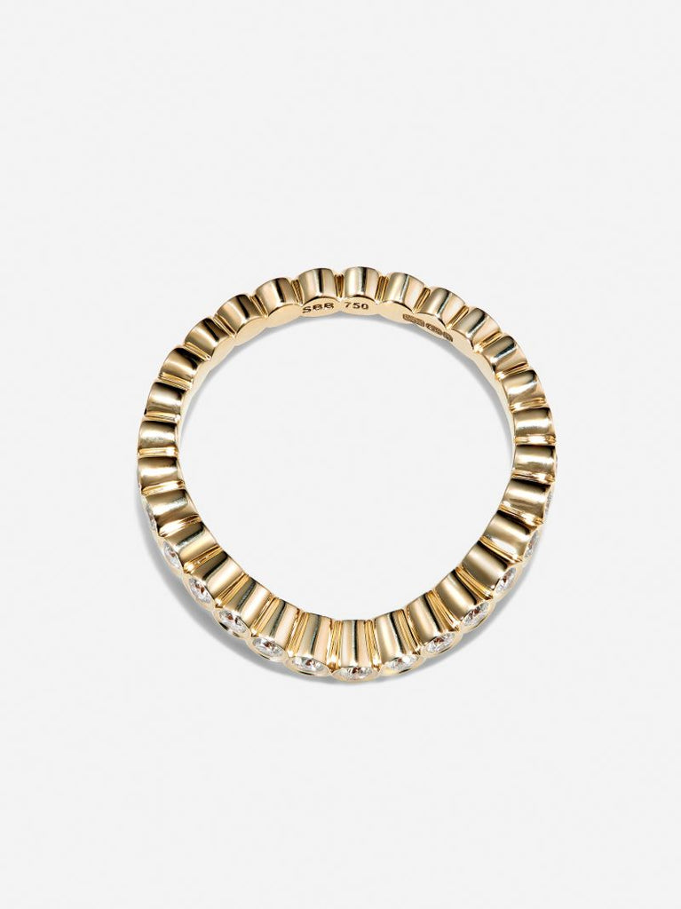 18k Yellow Gold Grace Ensemble Diamond Ring