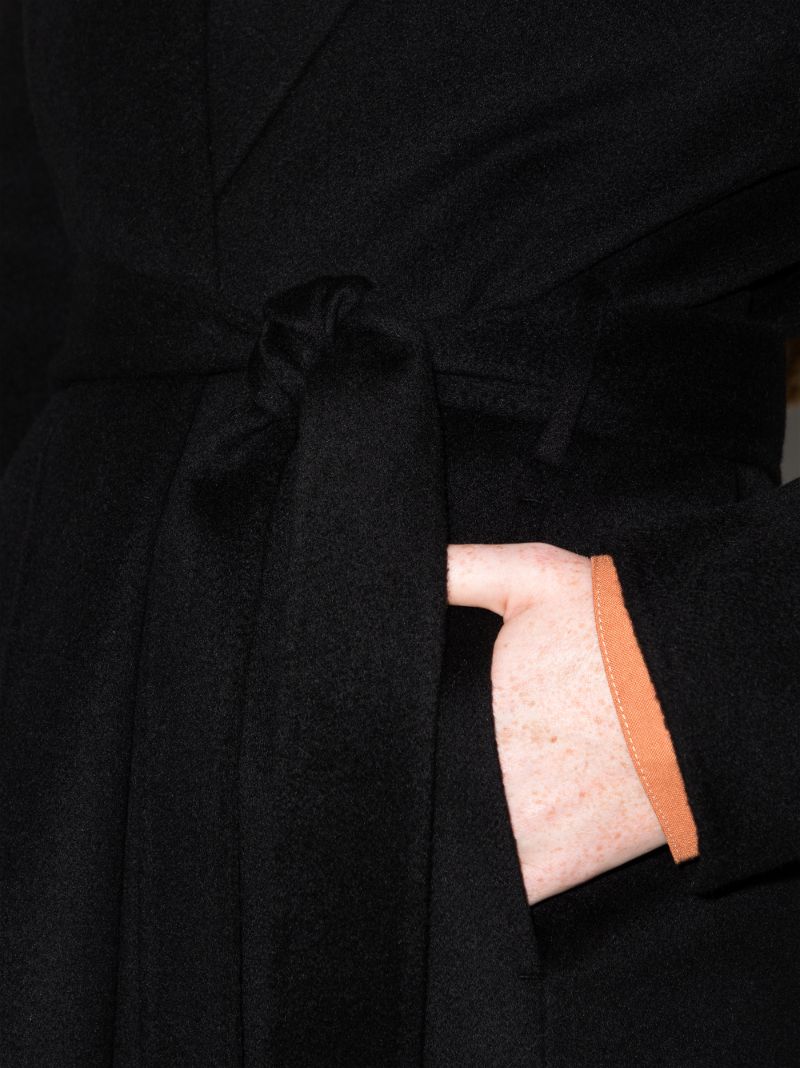 Cenda Belted Wrap Coat