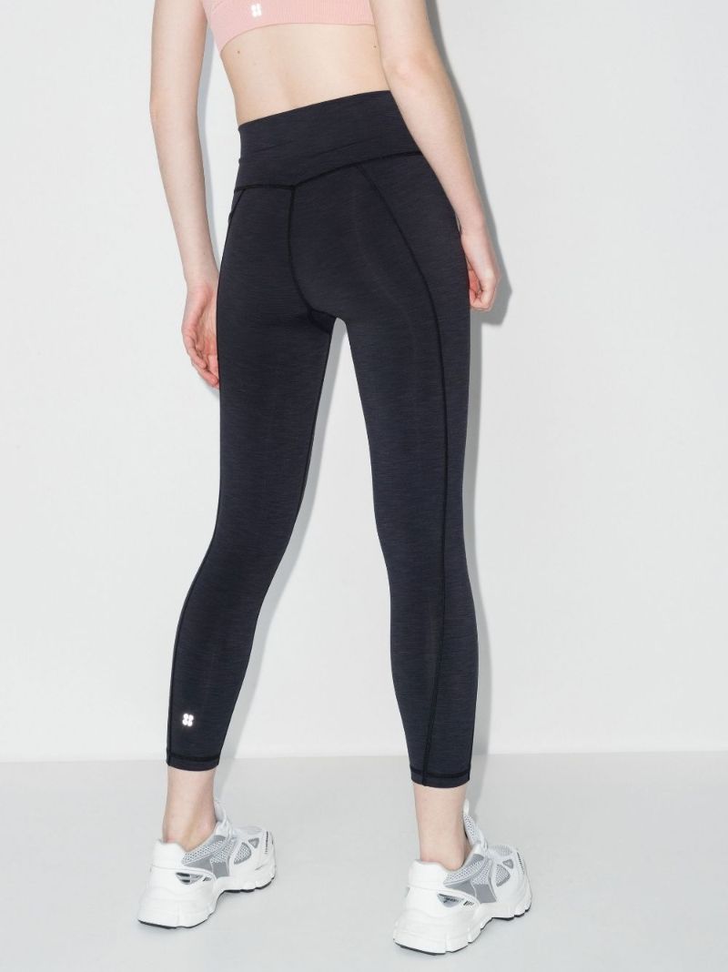 Black Super Sculpt 7/8 Yoga Leggings