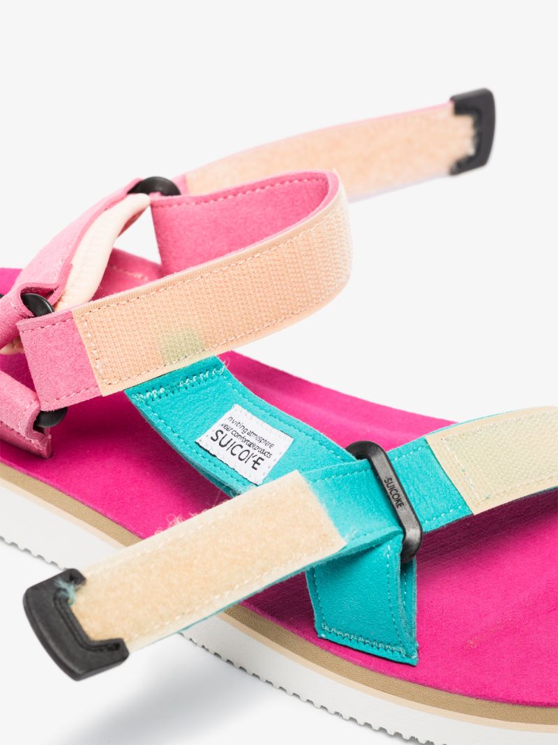 Pink Depa-ecs Strap Sandals