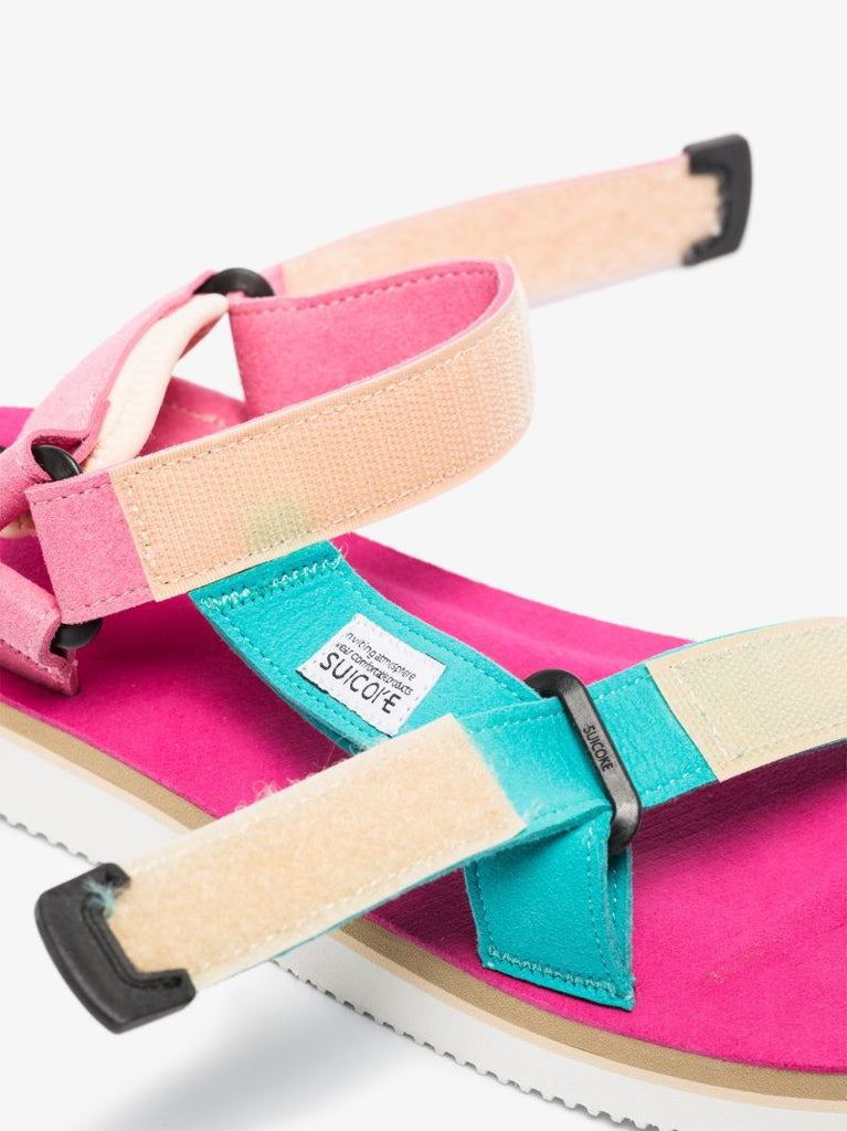 Pink Depa-ecs Strap Sandals
