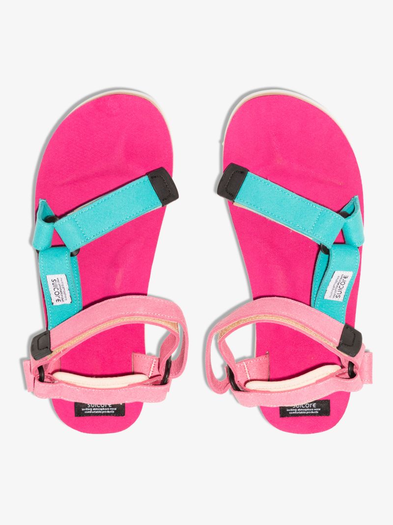 Pink Depa-ecs Strap Sandals