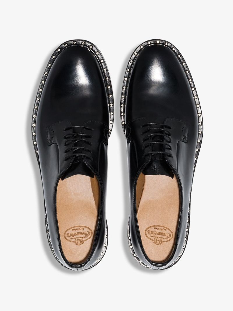 Shannon Studded Derby Shoes