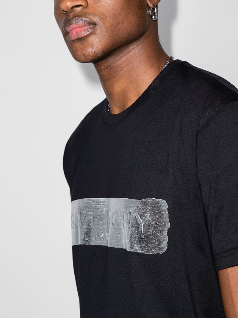 3d Latex Logo Cotton T-shirt